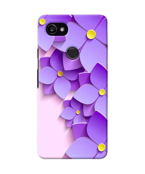 Violet Flower Craft Google Pixel 2 Xl Back Cover