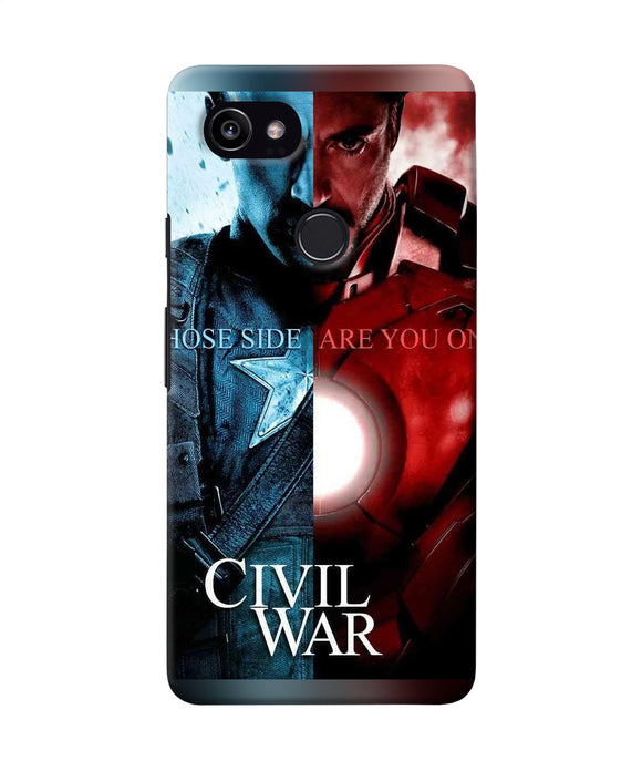 Civil War Google Pixel 2 Xl Back Cover