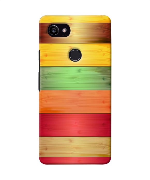 Wooden Colors Google Pixel 2 Xl Back Cover