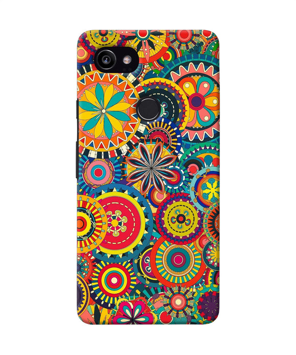 Colorful Circle Pattern Google Pixel 2 Xl Back Cover