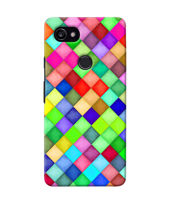 Abstract Colorful Squares Google Pixel 2 Xl Back Cover