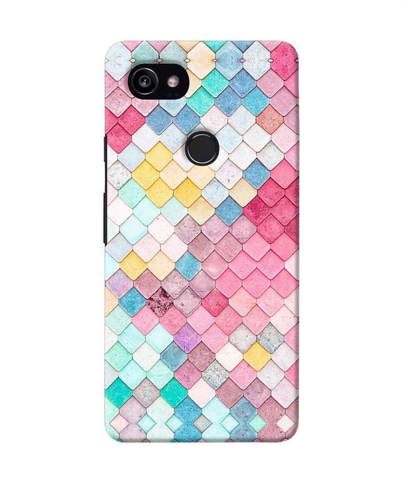 Colorful Fish Skin Google Pixel 2 Xl Back Cover