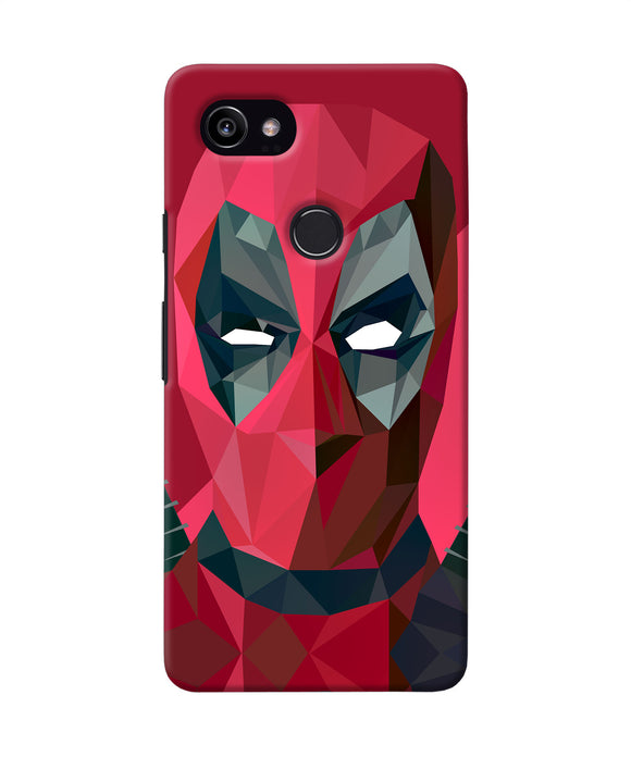 Abstract Deadpool Full Mask Google Pixel 2 Xl Back Cover