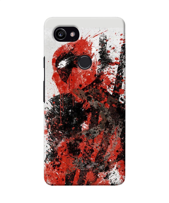 Deadpool Rugh Sketch Google Pixel 2 Xl Back Cover