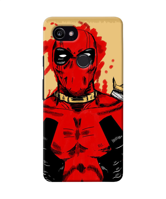 Blooded Deadpool Google Pixel 2 Xl Back Cover