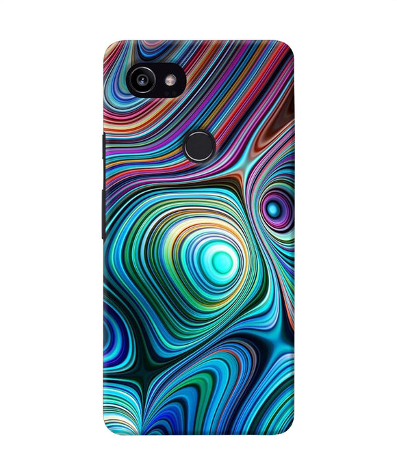 Abstract Coloful Waves Google Pixel 2 Xl Back Cover