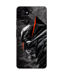 Batman Black Side Face Google Pixel 2 Xl Back Cover