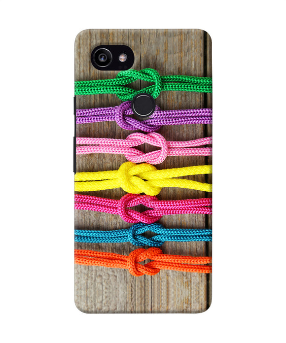 Colorful Shoelace Google Pixel 2 Xl Back Cover