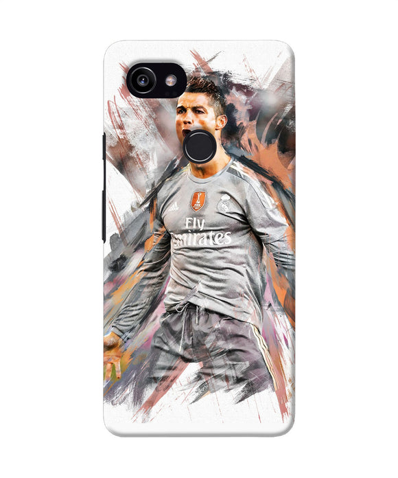 Ronaldo Poster Google Pixel 2 Xl Back Cover