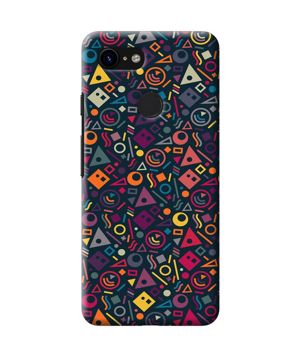 Geometric Abstract Google Pixel 3 Back Cover