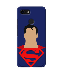 Superman Cape Google Pixel 3 Real 4D Back Cover