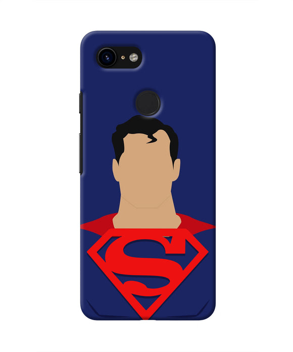 Superman Cape Google Pixel 3 Real 4D Back Cover