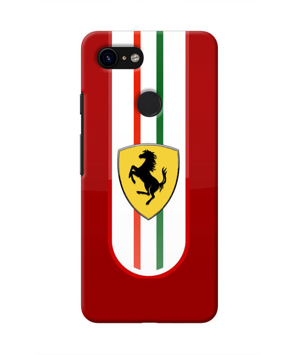 Ferrari Art Google Pixel 3 Real 4D Back Cover