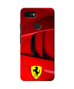 Ferrari Car Google Pixel 3 Real 4D Back Cover