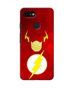 Flash Character Google Pixel 3 Real 4D Back Cover