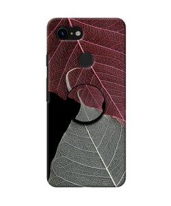 Leaf Pattern Google Pixel 3 Pop Case