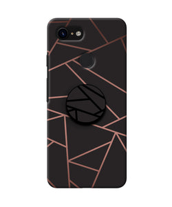 Geometric Pattern Google Pixel 3 Pop Case