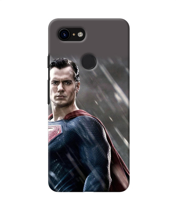 Superman Man Of Steel Google Pixel 3 Back Cover