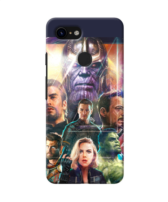 Avengers Poster Google Pixel 3 Back Cover