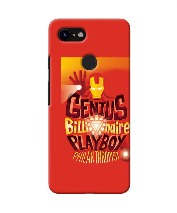 Ironman Quote Google Pixel 3 Back Cover