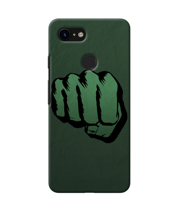 Hulk Smash Logo Google Pixel 3 Back Cover