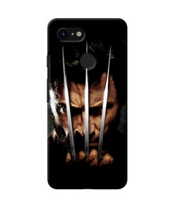 Wolverine Poster Google Pixel 3 Back Cover