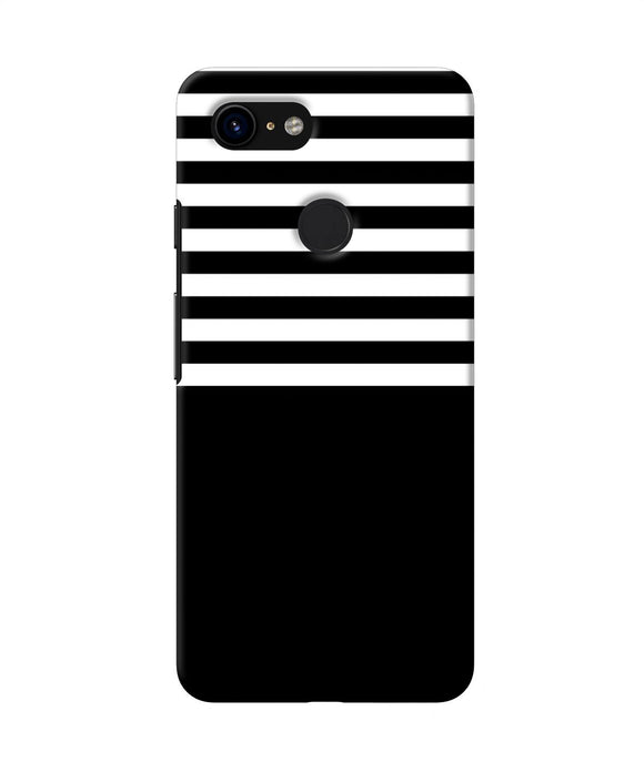Black And White Print Google Pixel 3 Back Cover