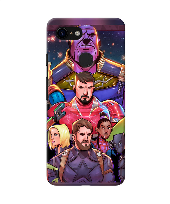 Avengers Animate Google Pixel 3 Back Cover