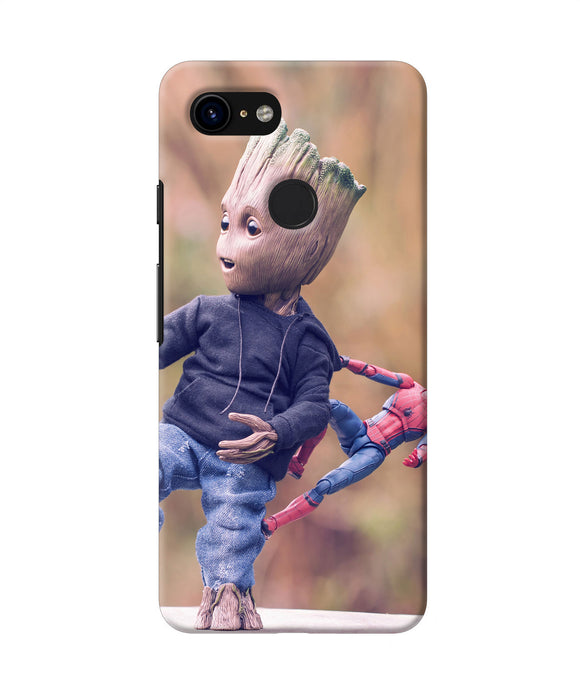 Groot Fashion Google Pixel 3 Back Cover