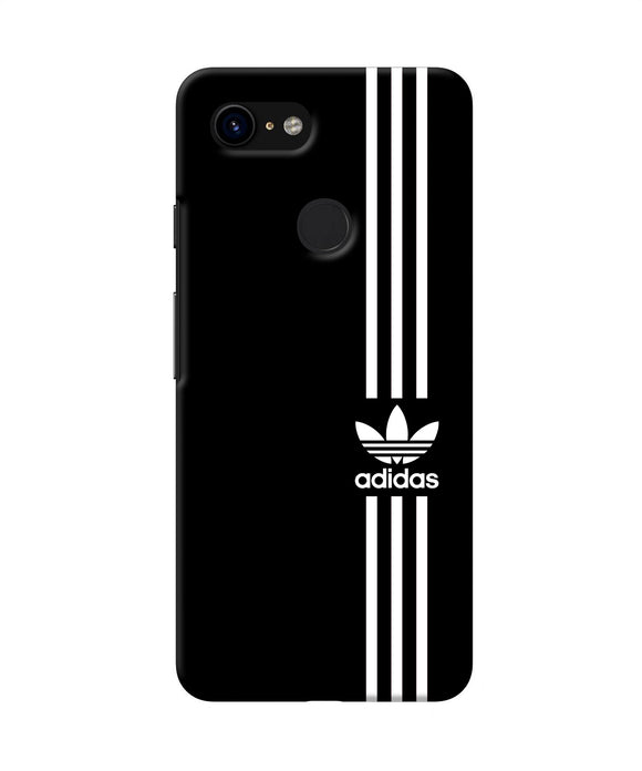 Adidas Strips Logo Google Pixel 3 Back Cover