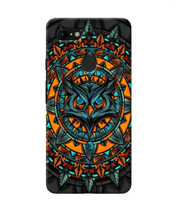 Angry Owl Art Google Pixel 3 Xl Back Cover