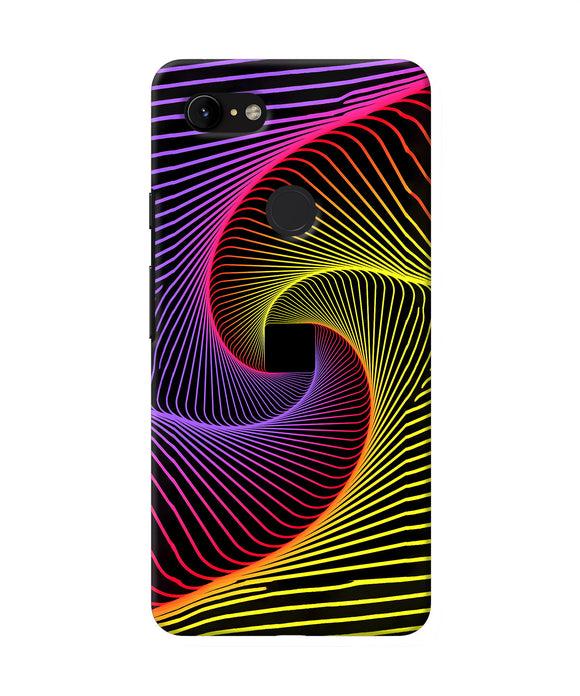 Colorful Strings Google Pixel 3 XL Back Cover