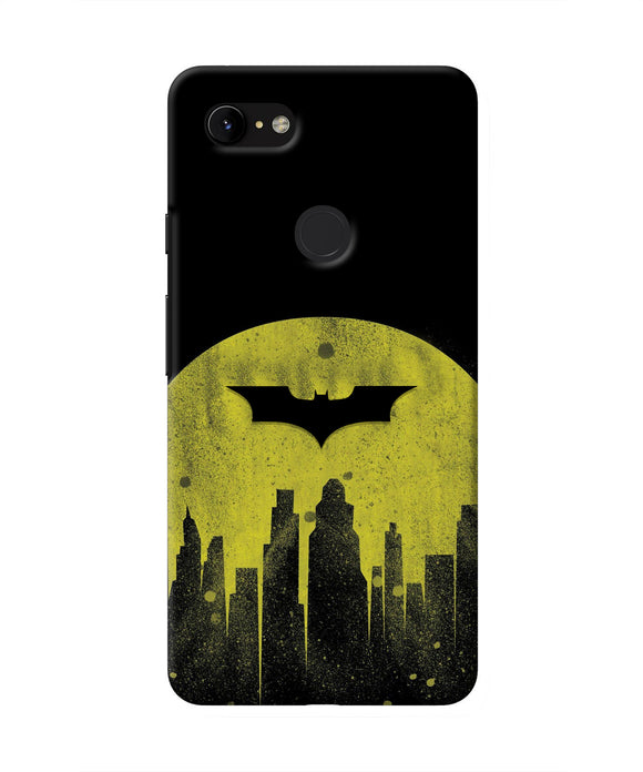 Batman Sunset Google Pixel 3 XL Real 4D Back Cover