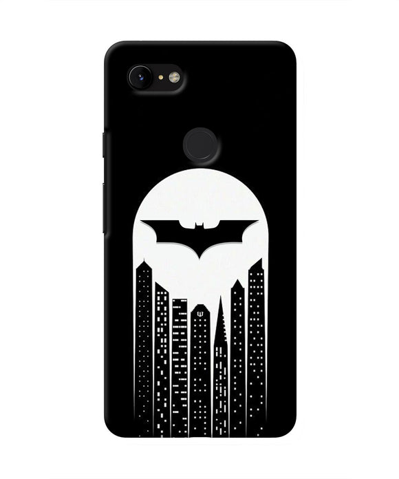 Batman Gotham City Google Pixel 3 XL Real 4D Back Cover