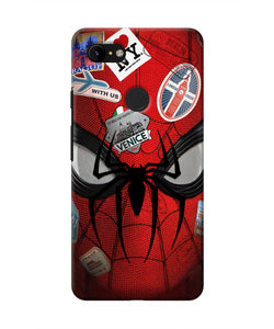 Spiderman Far from Home Google Pixel 3 XL Real 4D Back Cover
