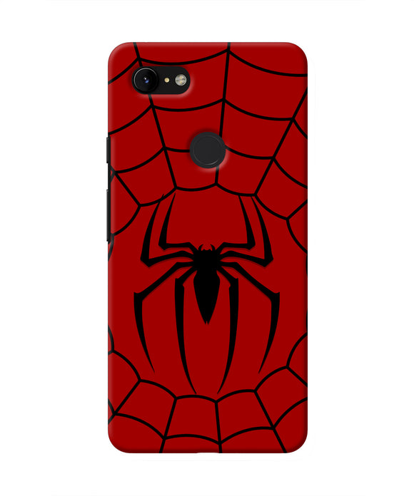Spiderman Web Google Pixel 3 XL Real 4D Back Cover