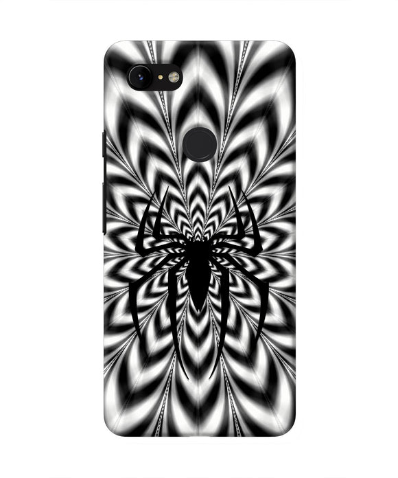 Spiderman Illusion Google Pixel 3 XL Real 4D Back Cover