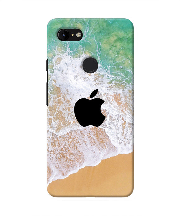 Apple Ocean Google Pixel 3 XL Real 4D Back Cover