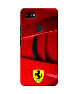 Ferrari Car Google Pixel 3 XL Real 4D Back Cover