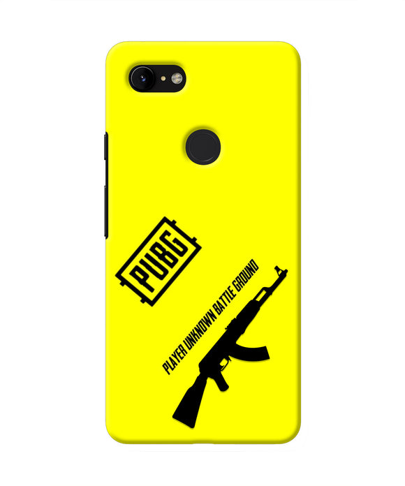 PUBG AKM Gun Google Pixel 3 XL Real 4D Back Cover