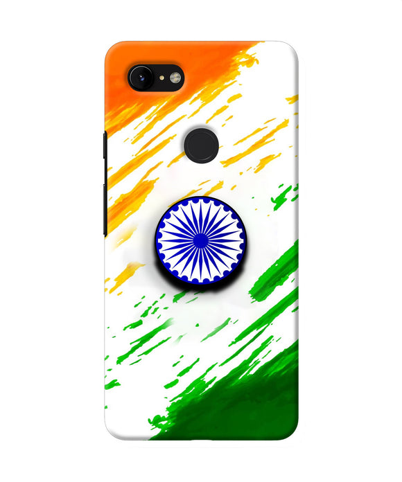 Indian Flag Ashoka Chakra Google Pixel 3 XL Pop Case