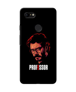 Money Heist Professor Sketch Google Pixel 3 XL Back Cover