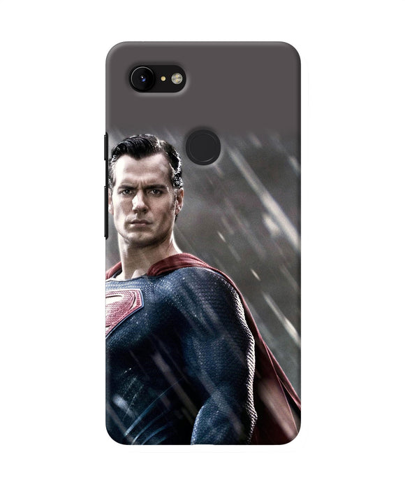 Superman Man Of Steel Google Pixel 3 Xl Back Cover