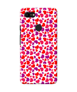 Heart Print Google Pixel 3 Xl Back Cover