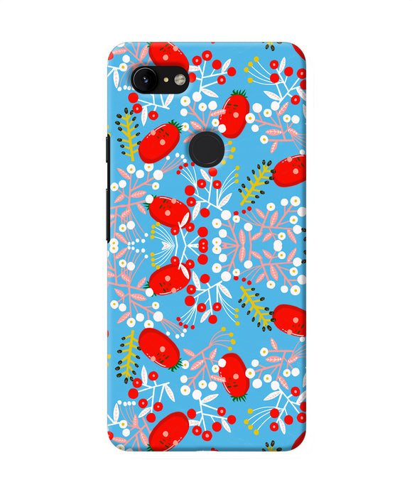 Small Red Animation Pattern Google Pixel 3 Xl Back Cover