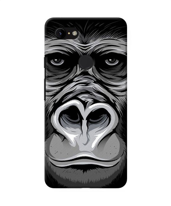 Black Chimpanzee Google Pixel 3 Xl Back Cover