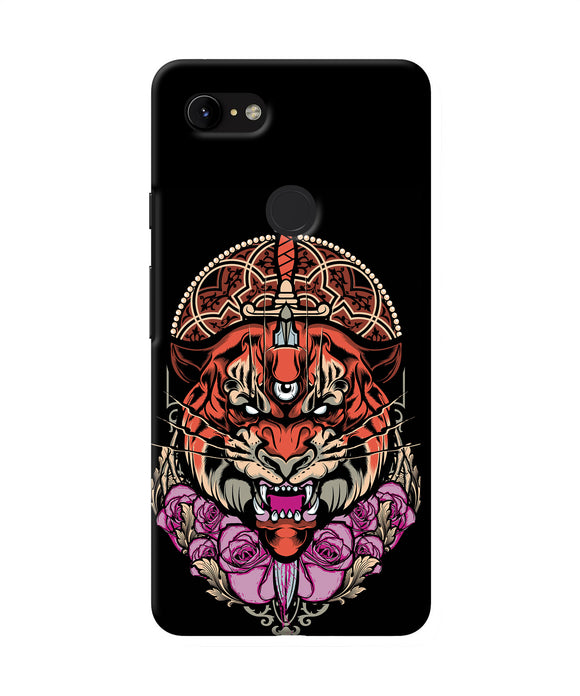 Abstract Tiger Google Pixel 3 Xl Back Cover
