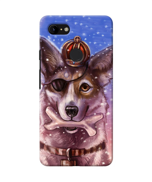 Pirate Wolf Google Pixel 3 Xl Back Cover