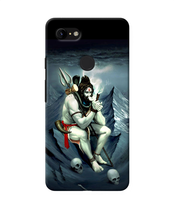 Lord Shiva Chillum Google Pixel 3 Xl Back Cover