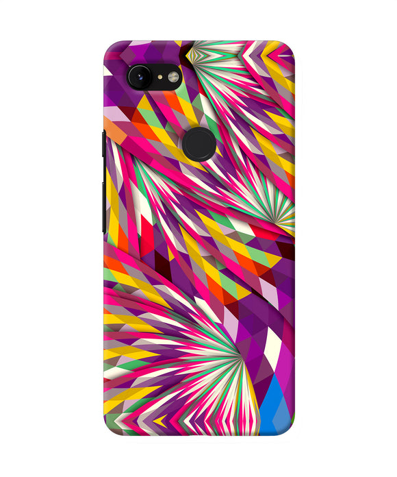 Abstract Colorful Print Google Pixel 3 Xl Back Cover